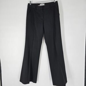 3.1 Phillip Lim Black Flare Leg Wool Trouser Pants Size 6 Neiman Marcus